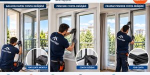 Bahçelievler Pimapen conta değişimi ve balkon kapısı contası
